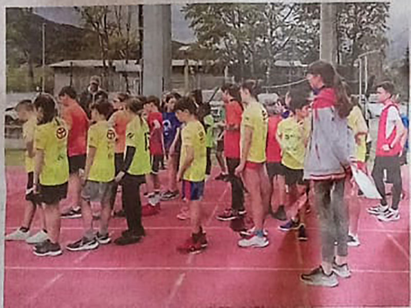 Ragazzi in palestra