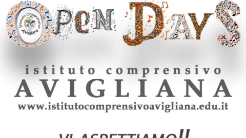 Open Days Istituto Comprensivo Avigliana. Vi aspettiamo!